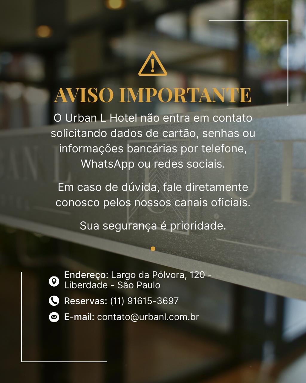 Imagem de aviso contra contatos falsos